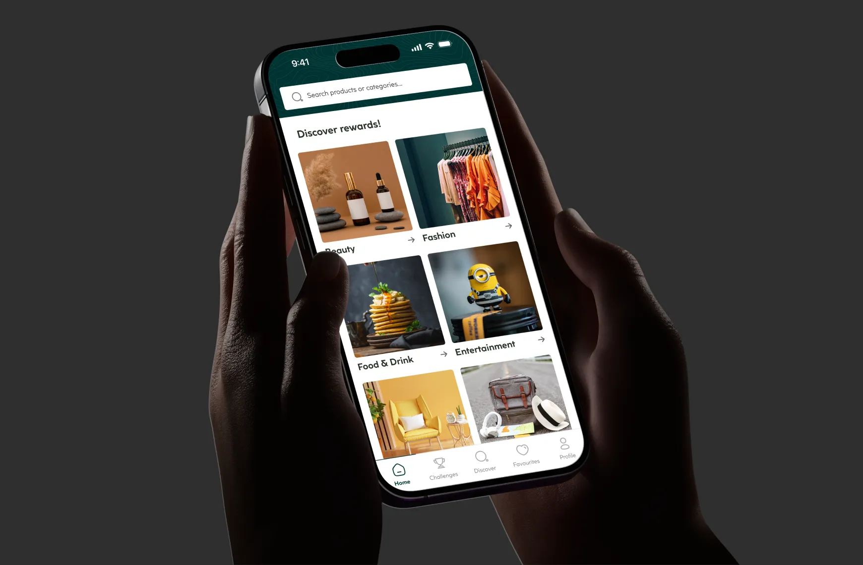 Nowii Rewards product showcase